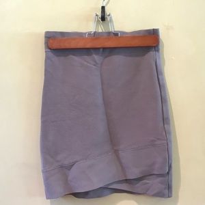 Gray/Tan BCBG miniskirt